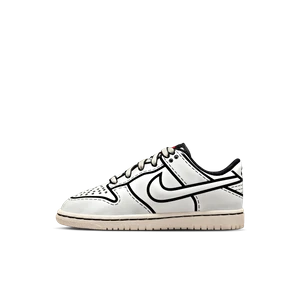Buty dla małych dzieci z kolekcji Nike Dunk Low x LEGO® - Biel