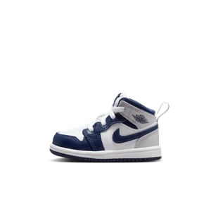 Buty dla niemowląt i maluchów Jordan 1 Mid - Biel