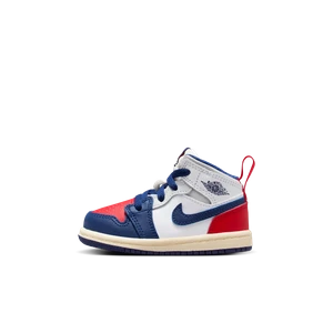 Buty dla niemowląt i maluchów Jordan 1 Mid - Biel