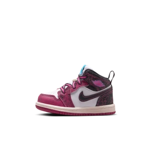 Buty dla niemowląt i maluchów Jordan 1 Mid SE - Fiolet