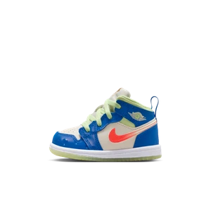 Buty dla niemowląt i maluchów Jordan 1 Mid SE - Niebieski