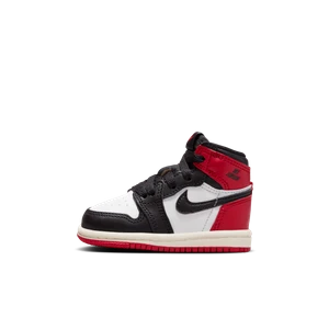 Buty dla niemowląt i maluchów Jordan 1 Retro High OG - Biel