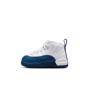 Buty dla niemowląt i maluchów Jordan 12 Retro „French Blue” - Biel