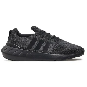 Buty do biegania adidas Originals Swift Run 22 GZ3500 szaro-czarne