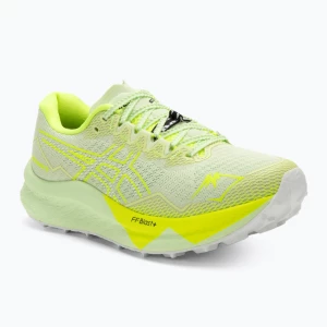 Buty do biegania damskie ASICS Fujispeed 3 cool matcha/safety yellow