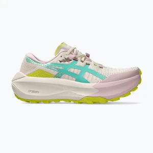 Buty do biegania damskie ASICS Trabuco Max 5 mineral beige/aurora green