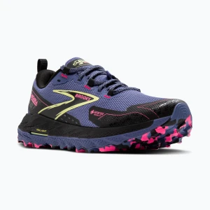 Buty do biegania damskie Brooks Cascadia 18 GTX grey blue/black/pink