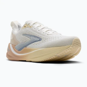 Buty do biegania damskie Brooks Ghost Max 4 white / rose / rutabaga Beżowy