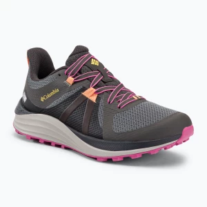 Buty do biegania damskie Columbia Escape Pursuit Outdry dark grey/wild geranium