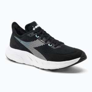 Buty do biegania damskie Diadora Passo 3 black/white/aruba blue