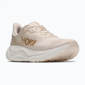 Buty do biegania damskie HOKA Arahi 9 alabaster / oat milk Beżowy