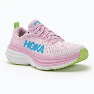 Buty do biegania damskie HOKA Bondi 8 pink twilight/waterpark