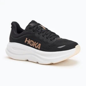 Buty do biegania damskie HOKA Bondi 9 black / rose gold