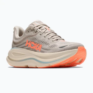 Buty do biegania damskie HOKA Bondi 9 Wide river rock grey / mineral ore Beżowy