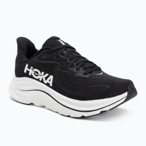 Buty do biegania damskie HOKA Clifton 10 Wide black/white