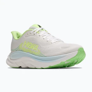 Buty do biegania damskie Hoka Clifton 11 frost/neon yuzu Biały