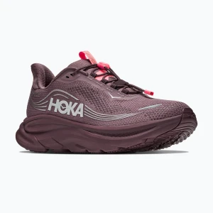 Buty do biegania damskie HOKA Clifton 11 GTX smoky quartz / deep mauve Bordowy