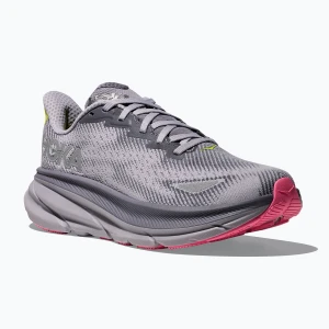 Buty do biegania damskie HOKA Clifton 9 GTXgrey skies/foggy green