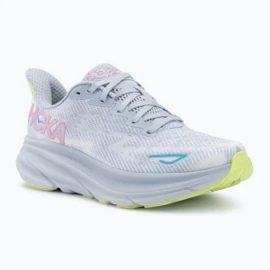Buty do biegania damskie HOKA Clifton 9 gull/sea ice Szary