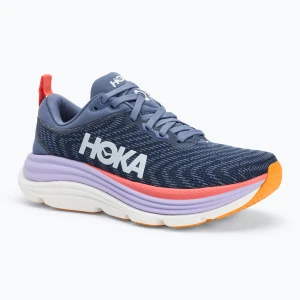 Buty do biegania damskie HOKA Gaviota 5 anchor / grapefruit Granatowy