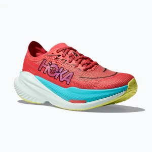 Buty do biegania damskie HOKA Mach X 2 grapefruit/electric coral