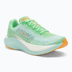 Buty do biegania damskie HOKA Mach X lime glow / sunlit ocean Zielony
