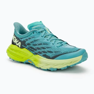 Buty do biegania damskie HOKA Speedgoat 5 coastal shade/green glow