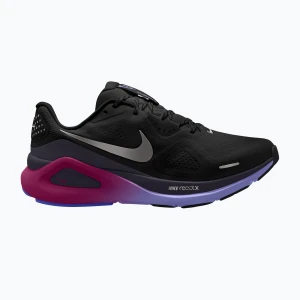 Buty do biegania damskie Nike Structure 26 Black / Gridiron / Metallic Silver