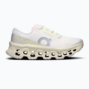 Buty do biegania damskie On Cloudmonster 3 ivory / seedling Beżowy