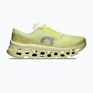 Buty do biegania damskie On Cloudmonster 3 limelight/seedling Zielony