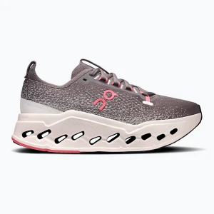 Buty do biegania damskie On Cloudsurfer Max pebble / oyster Szary