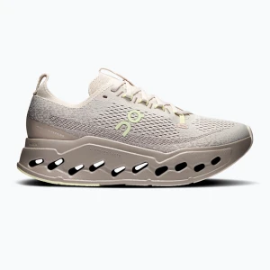 Buty do biegania damskie On Cloudsurfer Max pelican/limelight Szary