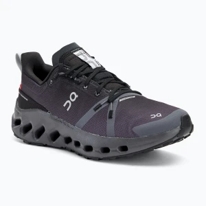Buty do biegania damskie On Cloudsurfer Trail Waterproof black/eclipse