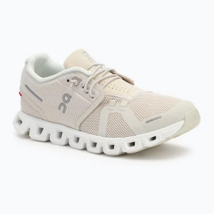 Buty do biegania damskie On Running Cloud 5 pearl/white