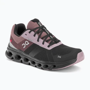 Buty do biegania damskie On Running Cloudrunner Waterproof black/grape