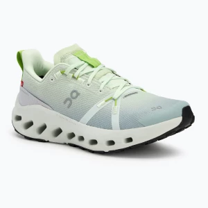 Buty do biegania damskie On Running Cloudsurfer Trail Waterproof lima/mineral