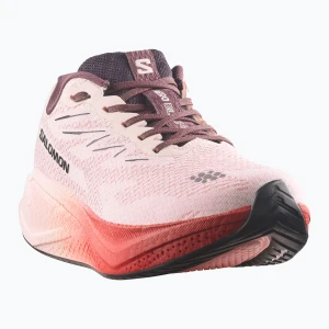 Buty do biegania damskie Salomon Aero Blaze 4 vanilla ice / huckleberry Różowy