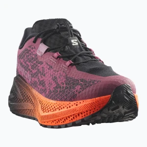 Buty do biegania damskie Salomon Aero Glide 4 GRVL nocturne / black Różowy