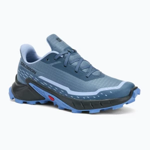 Buty do biegania damskie Salomon Alphacross 5 bering sea/carbon/blue heron