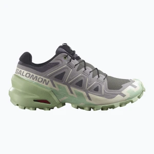 Buty do biegania damskie Salomon Speedcross 6 castlerock/vanilla ice/smoke green