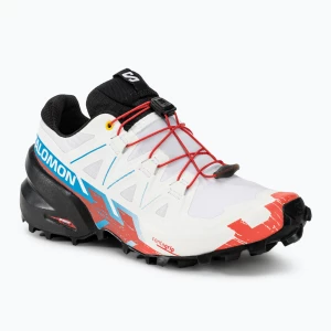 Buty do biegania damskie Salomon Speedcross 6 white/black/fiery red