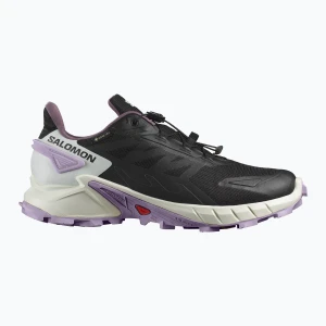 Buty do biegania damskie Salomon Supercross 4 GTX black/vanilla ice /orchid petal