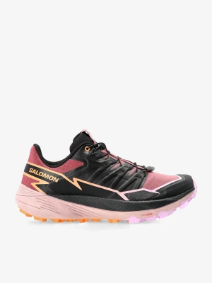 Buty do biegania damskie Salomon Thundercross - noctur/black/papaya