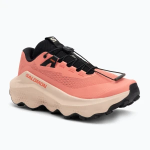 Buty do biegania damskie Salomon Ultra Glide 3 fusion coral/tender peach/black Pomarańczowy
