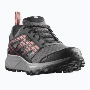 Buty do biegania damskie Salomon Wander GTX plum kitten/black/pea