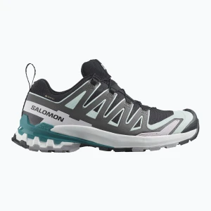 Buty do biegania damskie Salomon XA Pro 3D V9 GTX black/bleached aqua/harbor blue