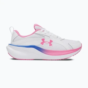 Buty do biegania damskie Under Armour Assert 11 white / pink frenzy / pink frenzy