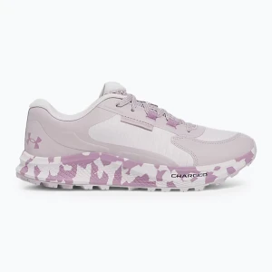 Buty do biegania damskie Under Armour Charged Bandit Trail 3 gray matter/gray dawn/purple prime