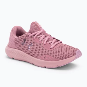 Buty do biegania damskie Under Armour Charged Pursuit 3 pink elixir/pink elixir/pink elixir