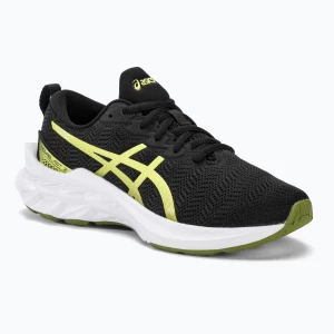 Buty do biegania dziecięce ASICS Novablast 2 GS black/glow yellow